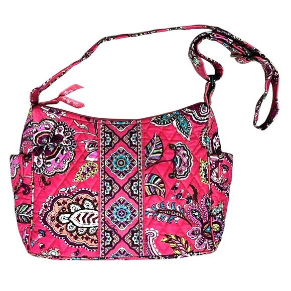 Vera Bradley Call Me Coral Crossbody Bag Adjustable/Strap Paisley Paradise - Picture 7 of 14